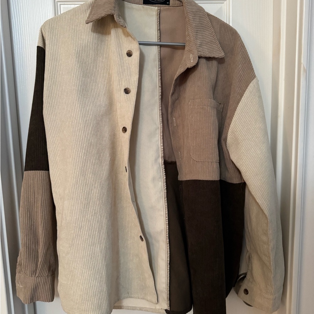 Women’s Multi-Color Corduroy Jacket